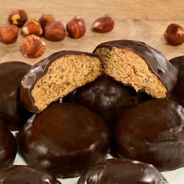 Lebkuchen-Konfekt Haselnuss