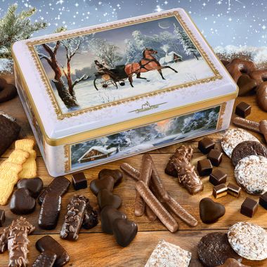 Truhe "Winter-Kutschenfahrt"