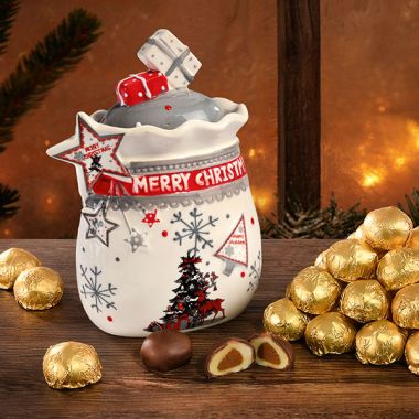 "Merry Christmas" - Dose (ohne Inhalt)