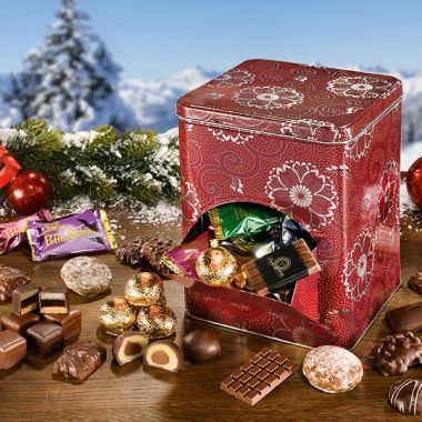 Servier-Box mit Schublade