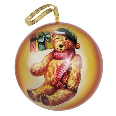 Große Weihnachts-Kugel "Teddybär"