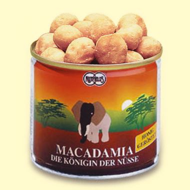 Macadamia-Nüsse Honig geröstet