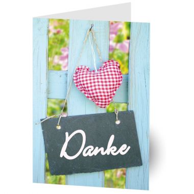 Grußkarte Danke